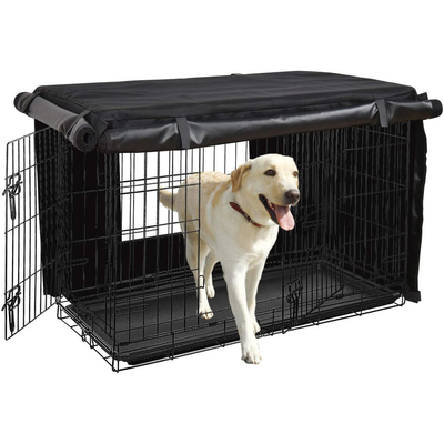 1.3kg Sıcak Yağmur Suya Dayanıklı Köpek Kafesi Örtüsü 54 Köpek Sandığı Örtüsü 50cm X 40cm X 40cm
